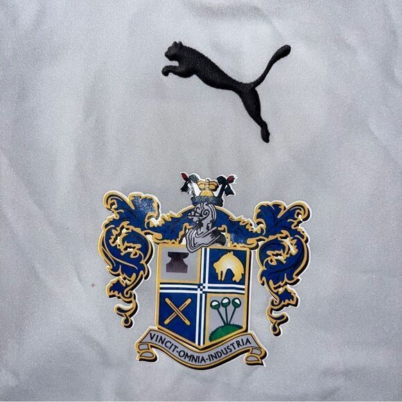 2-Bury FC Jersey Puma Home & Away Football Soccer Mens Short Sleeve Shirt L - Picture 6 of 7